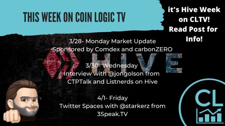 It’s Hive Week on Coin Logic TV – What’s Coming