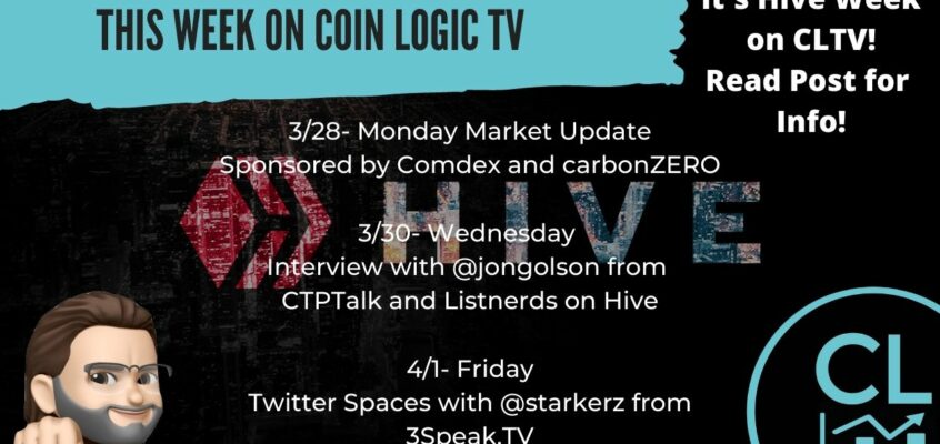 It’s Hive Week on Coin Logic TV – What’s Coming