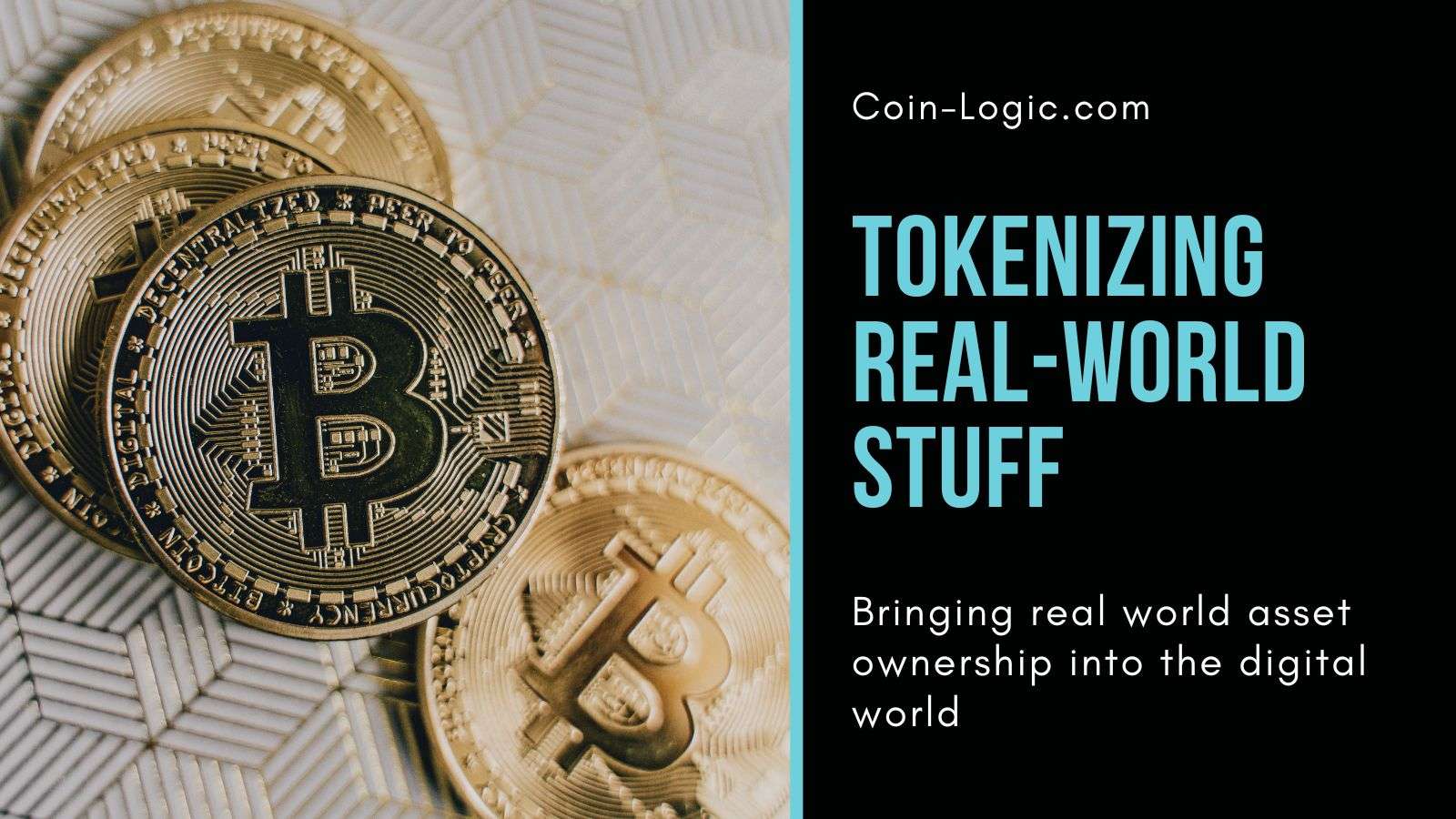 tokenizing real-world stuff